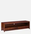Elarion Solid Sheesham Wood Media Console with Spacious Compartments - Image 3
