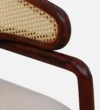 Elmhurst Solid Sheesham Wood Classic High Back Dining Chair for Everyday Comfort - Image 5