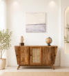 Elmont Solid Sheesham Wood Cabinet with Durable Craftsmanship