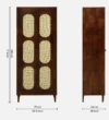 Elmridge Elegant Wooden Cabinet with Ample Display and Storage Space - Image 8
