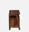 Elviora Premium Solid Wood Entertainment TV Console with Open Display Shelves - Image 6