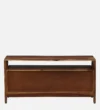Elviora Premium Solid Wood Entertainment TV Console with Open Display Shelves - Image 8