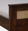 Elvondra Sheesham Wood Single Bed with Sturdy Legs in Warm Natural Finish - Image 2