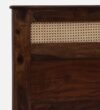 Elvondra Sheesham Wood Single Bed with Sturdy Legs in Warm Natural Finish - Image 3
