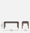 Elvora Premium Sheesham Wood 8 Seater Family Dining Table Set - Image 2