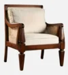 Evermont Solid Sheesham Wood Chair with Handcrafted Wooden Perfection - Image 2