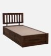 Fenvora Sheesham Wood Single Bed with Minimalist Frame in Pure Natural Finish - Image 4