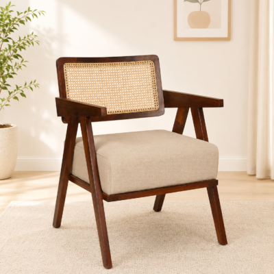Fernridge Premium Solid Sheesham Wood Chair with Smooth Matte Finish