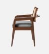 Glenhaven Premium Solid Wood Dining Chair with Elegant Backrest Design - Image 4