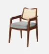 Glenhaven Premium Solid Wood Dining Chair with Elegant Backrest Design - Image 5
