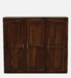 Hamilton Edge Solid Sheesham Wood 3 Door Wardrobe with Sleek Storage - Image 7