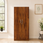 Harper Luxury Triple Door Wardrobe in Rich Sheesham Wood Finish