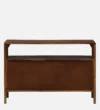 HavenCraft Solid Sheesham Wood Accent Storage Cabinet - Image 6