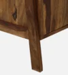 HavenCraft Solid Sheesham Wood Accent Storage Cabinet - Image 9