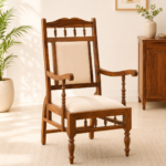 Hawkridge Luxury Wooden Dining Chair Crafted from Premium Sheesham Wood