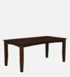 Hensley Premium Sheesham Wood 8 Seater Dining Table with Cushioned Chairs - Image 3