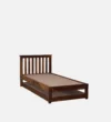 Kaivora Solid Sheesham Wood Single Bed with Sturdy Frame in Natural Finish for Bedroom - Image 2