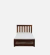 Kaivora Solid Sheesham Wood Single Bed with Sturdy Frame in Natural Finish for Bedroom - Image 6