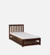 Kaivora Solid Sheesham Wood Single Bed with Sturdy Frame in Natural Finish for Bedroom - Image 7