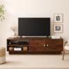 Kervano Premium Wooden Entertainment Cabinet with Dual Storage