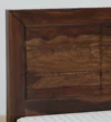 Kirvexa Solid Wood Single Bed with Classic Headboard in Pure Natural Tone - Image 2