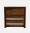 Kirvexa Solid Wood Single Bed with Classic Headboard in Pure Natural Tone - Image 3