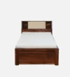 Larvexa Modern Sheesham Wood Single Bed with Durable Build in Natural Wood Grain - Image 6