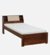 Larvexa Modern Sheesham Wood Single Bed with Durable Build in Natural Wood Grain - Image 7
