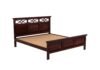 Liverno Minimalist Solid Sheesham Wood Platform Bed - Image 5