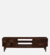Lorvesta Solid Sheesham Wood Entertainment Cabinet in Walnut Finish - Image 8