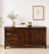 Lunara Premium Wooden Storage Cabinet with Spacious Shelves
