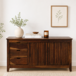 Lunara Premium Wooden Storage Cabinet with Spacious Shelves