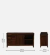 Lunara Premium Wooden Storage Cabinet with Spacious Shelves - Image 5