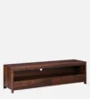 Lunaro Solid Sheesham Wood Entertainment TV Unit with Premium Storage Design - Image 3