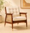 Mapleford Elegant Solid Wood Dining Chair for Home and Restaurant Use
