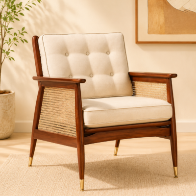 Mapleford Elegant Solid Wood Dining Chair for Home and Restaurant Use