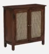 Marlow Solid Sheesham Wood Cabinet for Living Room Storage - Image 3