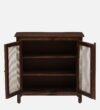 Marlow Solid Sheesham Wood Cabinet for Living Room Storage - Image 4