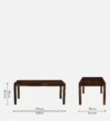 Marvella Handcrafted Wooden 8 Seater Dining Table Set - Image 9