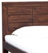 Marvexa Solid Wood Single Bed with Classic Look in Pure Natural Tone for Home Interiors - Image 2