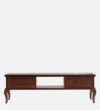 Marvique Solid Sheesham Entertainment Unit with Functional Display Shelves - Image 4