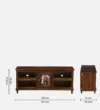 Merivon Premium Wooden TV Stand with Spacious Storage Compartments - Image 6