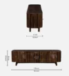 Merovik Premium Wooden TV Cabinet with Contemporary Finish - Image 5