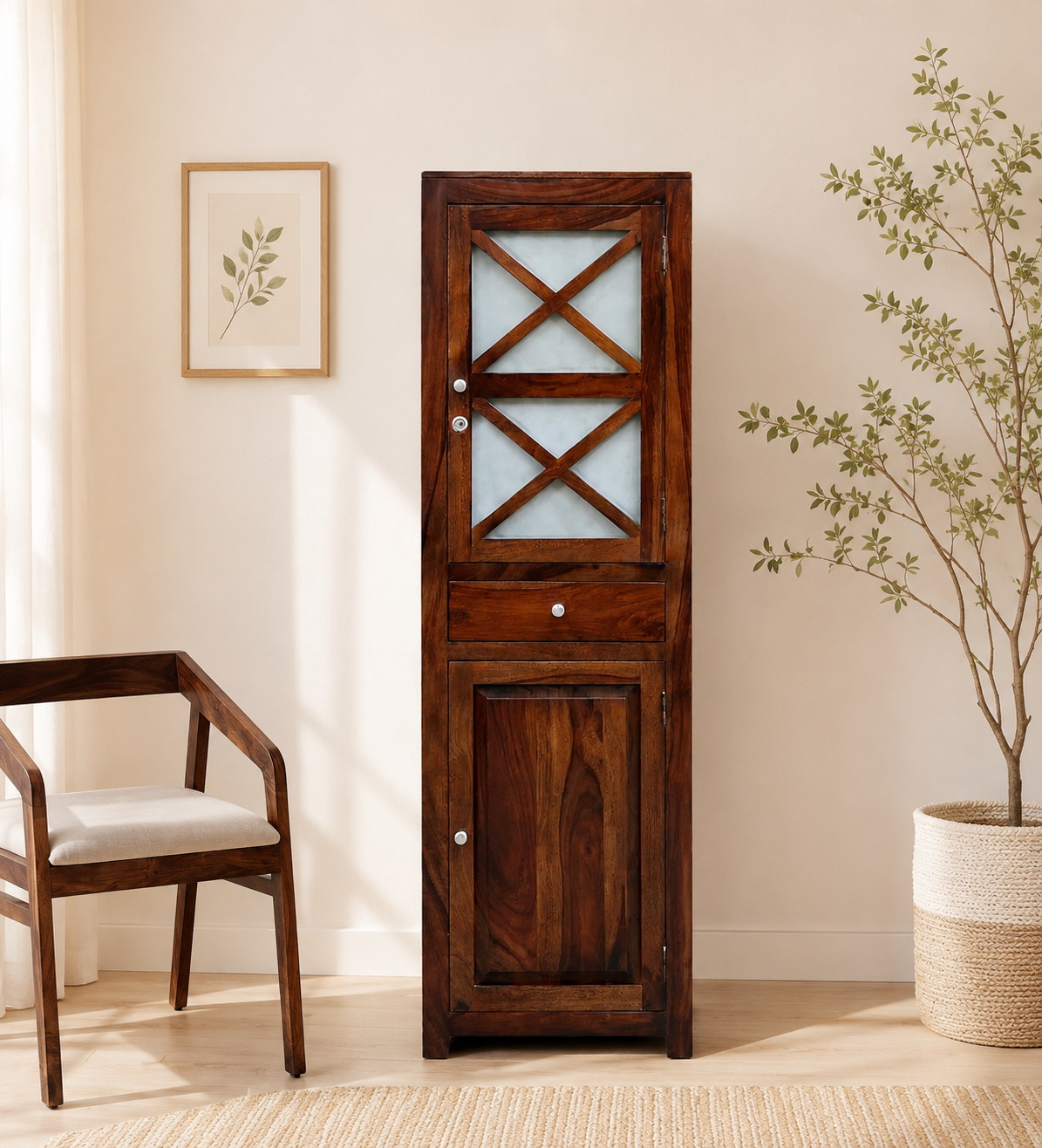 Milan Contemporary Triple Door Wardrobe with Premium Finish (1) Milan Contemporary Triple Door Wardrobe with Premium Finish - Image 1