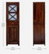 Milan Contemporary Triple Door Wardrobe with Premium Finish - Image 6