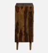 Mirelle Contemporary Solid Wood Display Storage Cabinet - Image 2