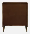 Mirelle Contemporary Solid Wood Display Storage Cabinet - Image 7