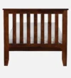 Nirvexa Premium Solid Wood Single Bed with Organic Natural Look for Bedroom Decor - Image 4