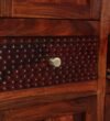 Nordic Designer 1 Door Wardrobe Crafted from Solid Sheesham Wood - Image 3