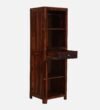 Nordic Designer 1 Door Wardrobe Crafted from Solid Sheesham Wood - Image 5